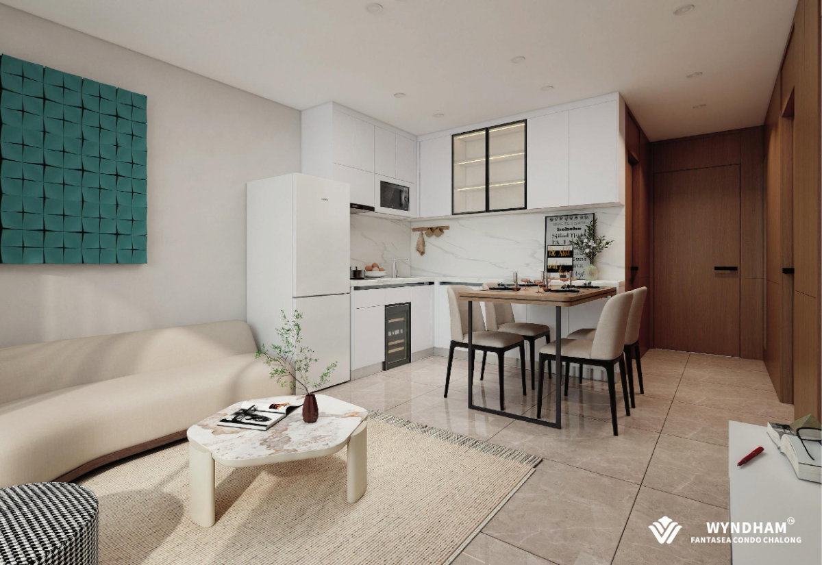 รูป ขายคอนโด 1 ห้องนอน วิวสระ Wyndham Fantasea Chalong - รูปที่ 10/15