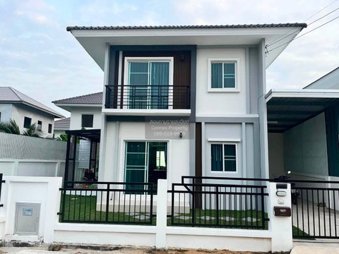 For Sale House , Lalin Town Lanceo CRIB Phetkasem- Phutthamonthon Sai 4 , Om Noi , Krathum Baen , Samut Sakhon , CX-172539 ✅ Live chat with us ADD LINE @connexproperty ✅