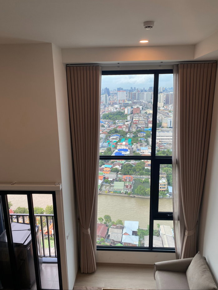 รูป ปล่อยเช่า 25,000 บาท/เดือน เดอะ ออริจิ้นเพลย์ บางขุนนนท์ ทริปเปิ้ล สเตชั่น 1 ห้องนอน 28.20 ตรม. เพดานสูง 4.2เมตร ชั้น27 - รูปที่ 26/42