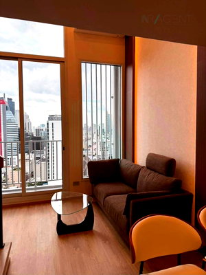 Condos for rent : For Rent Condo CULTURE CHULA Building 1, Floor 21,Duplex, Room size 38 sqm