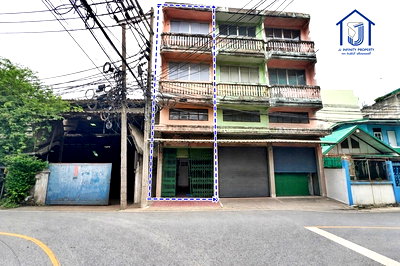 อาคารพาณิชย์ สมุทรปราการ : ขายอาคารพาณิชย์ 3.5 ชั้น ถนนสุขสวัสดิ์ 84 ซอยวัดคู่สร้าง ใกล้ทางด่วนกาญจนาภิเษก (วงแหวนใต้)
