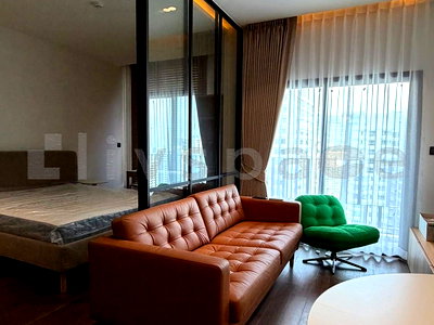 คอนโดให้เช่า : ▚ L04C06ツ ให้เช่า: MUNIQ Sukhumvit 23 1 Bed 43ตร.ม. ชั้นสูง คอนโด Pet-Friendly ราคาดี แต่งครบ พร้อมอยู่✨