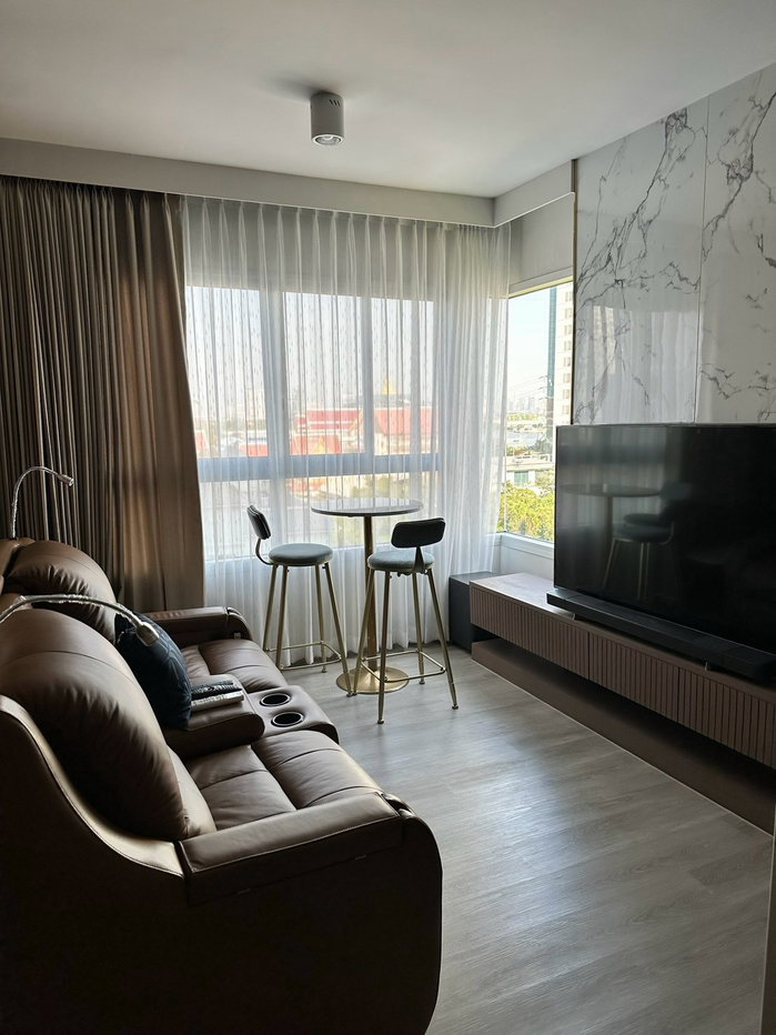 รูป ขายคอนโด Ideo Charan 70 Riverview ชั้น  7  ห้องมุม พร้อมเข้าอยู่ ทำเลดี ใกล้ MRT บางพลัด - รูปที่ 1/15