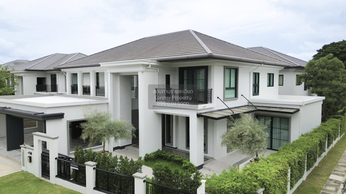 รูป ขายบ้าน  คฤหาสน์หลังใหญ่ที่สุด เศรษฐสิริ พระราม 5  ตำแหน่งสวย หัวมุม วิวสวน CX-172060 ✅ ทักไลน์ @connexproperty ตอบทันที ทีมงานมืออาชีพ ✅ - รูปที่ 1/12