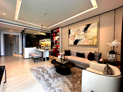 ขายคอนโด : The Room Sukhumvit 38 พื้นที่ 90 ตร.ม. พร้อม 2 ห้องนอน 2 ห้องน้ำ ใช้งานเป็นสัดส่วน