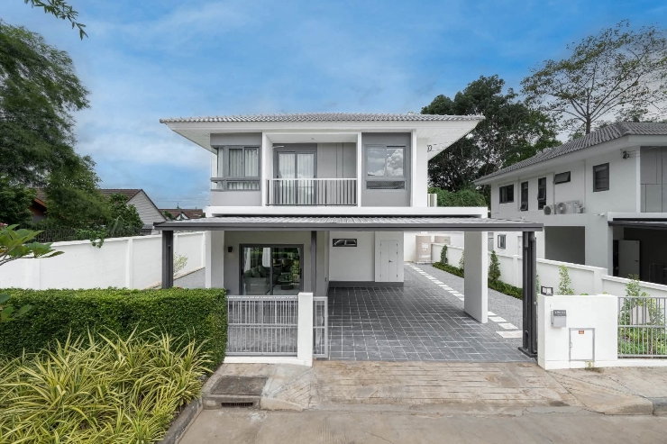 บ้านใหม่ ศุภาลัย พาร์ควิลล์ หางดง-เชียงใหม่ ใกล้กาดฝรั่ง และโรงเรียนอินเตอร์หลายแห่ง