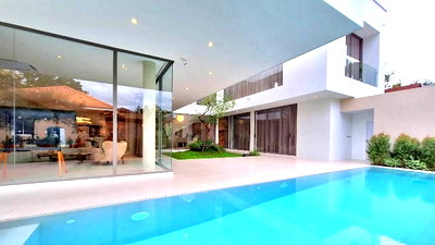 Houses for sale : 
🏡For Sale 24.9 MB Luxury Modern Pool Villa Doisaket in The Project