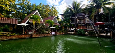 Apartment building for rent Hang Dong Chiang Mai : Shaded Resort for Rent Near Kad Farang, Hang Dong – Over 2 Rai! Ready to Continue Operations Immediately!