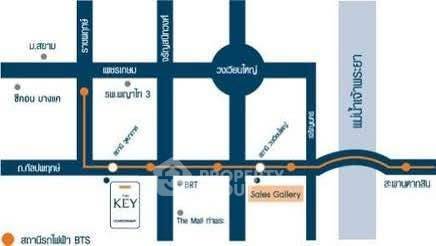รูป ราคาดี คอนโด 1 ห้องนอน The Key Sathorn-Ratchapreuk ใกล้ BTS วุฒากาศ (ID 3245091) - รูปที่ 6/7