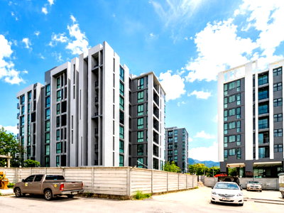 Condos for rent 700 Year Sports Arena Chiang Mai : 🌺🏢 Palm Springs Nimman for Rent | 1 Bedroom | 37 sq.m. | 7th Floor | Doi Suthep View
