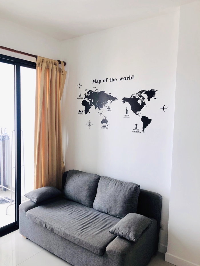 picture Ready fo move in : 𝐈𝐃𝐄𝐎 𝐑𝐚𝐭𝐜𝐡𝐚𝐝𝐚-𝐇𝐮𝐚𝐢 𝐊𝐡𝐰𝐚𝐧𝐠 : Floor 11 , Near MRT-Huai Khwang  - 2/12