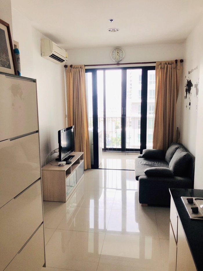 picture Ready fo move in : 𝐈𝐃𝐄𝐎 𝐑𝐚𝐭𝐜𝐡𝐚𝐝𝐚-𝐇𝐮𝐚𝐢 𝐊𝐡𝐰𝐚𝐧𝐠 : Floor 11 , Near MRT-Huai Khwang  - 1/12