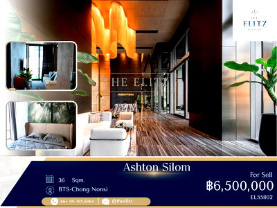 ขายคอนโด : ✨ No.1 Best Value in Silom | Unbelievable Bargain Deal - Modern High-Rise - Iconic Architecture ✨