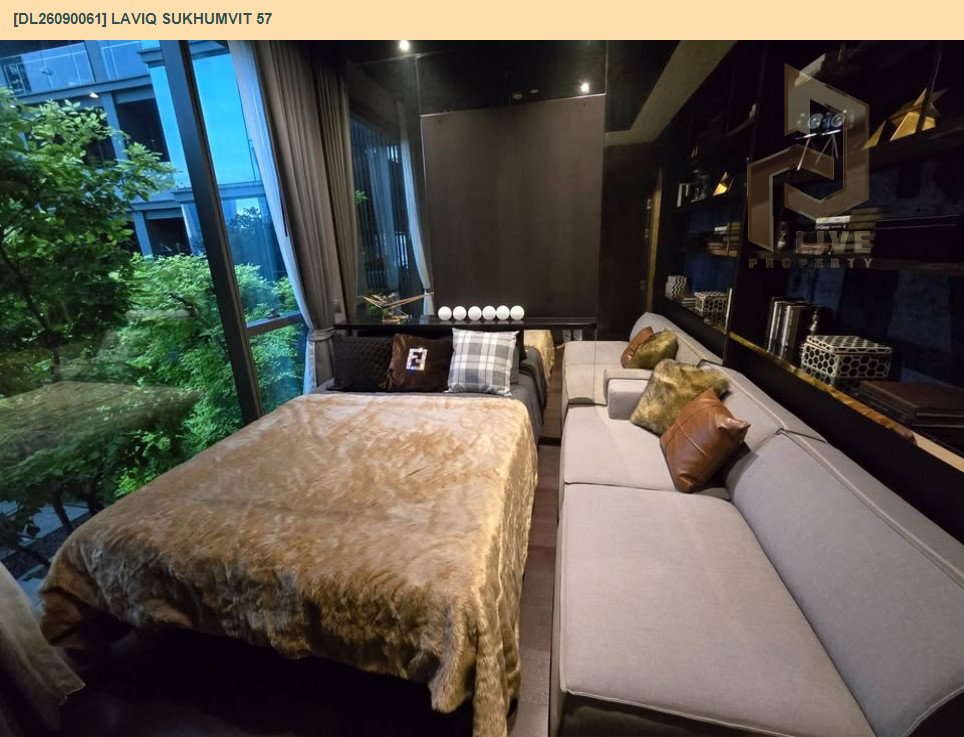 รูป DL26090061 ให้เช่าคอนโด ลาวีค สุขุมวิท 57 (LAVIQ Sukhumvit 57) ใกล้ BTS ทองหล่อ พร้อมเข้าอยู่ โทรด่วน 0653619502 LineID @952jdxxk - รูปที่ 11/14