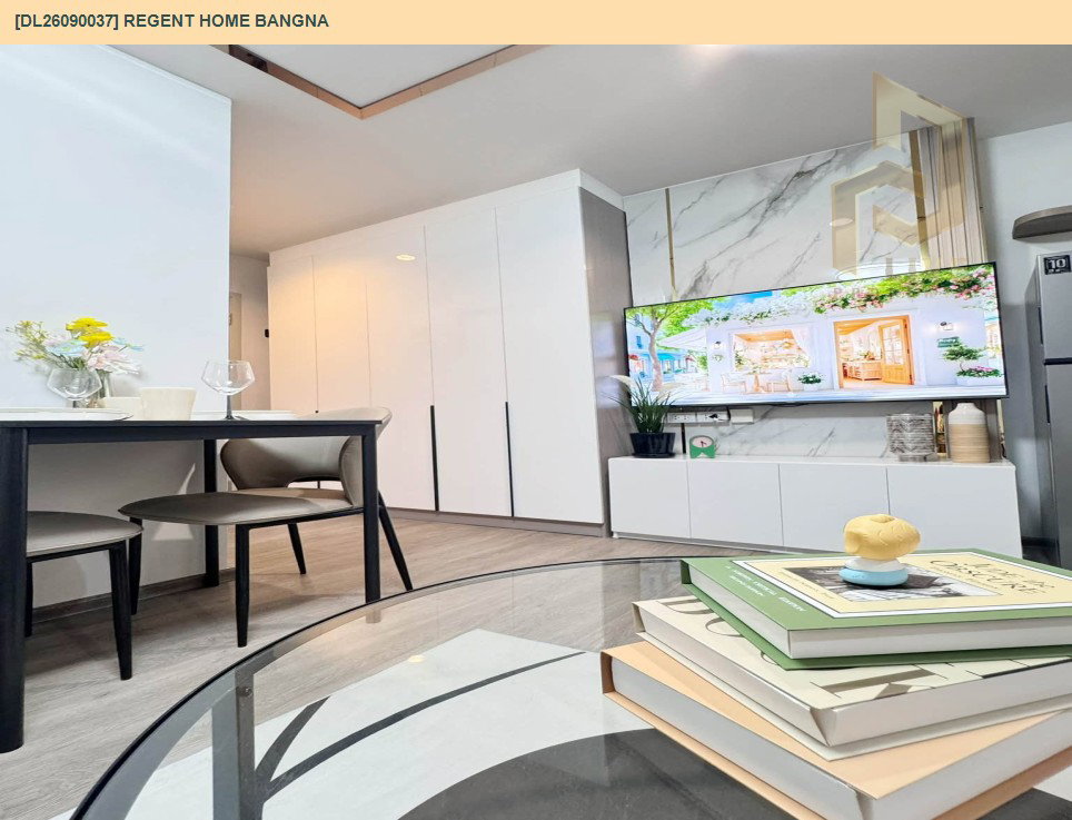 รูป DL26090037 ให้เช่าคอนโด รีเจ้นท์ โฮม บางนา (Regent home bangna) ใกล้ BTS บางนา พร้อมเข้าอยู่ โทรด่วน 0653619502 LineID @952jdxxk - รูปที่ 7/12