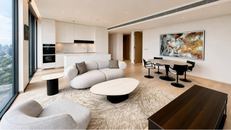 รูป ✨Ultra Luxury 3 Bedrooms Unit For Rent @ ONE Bangkok @ EI8TEEN SEVEN  ✨ 🏡 - รูปที่ 3/8
