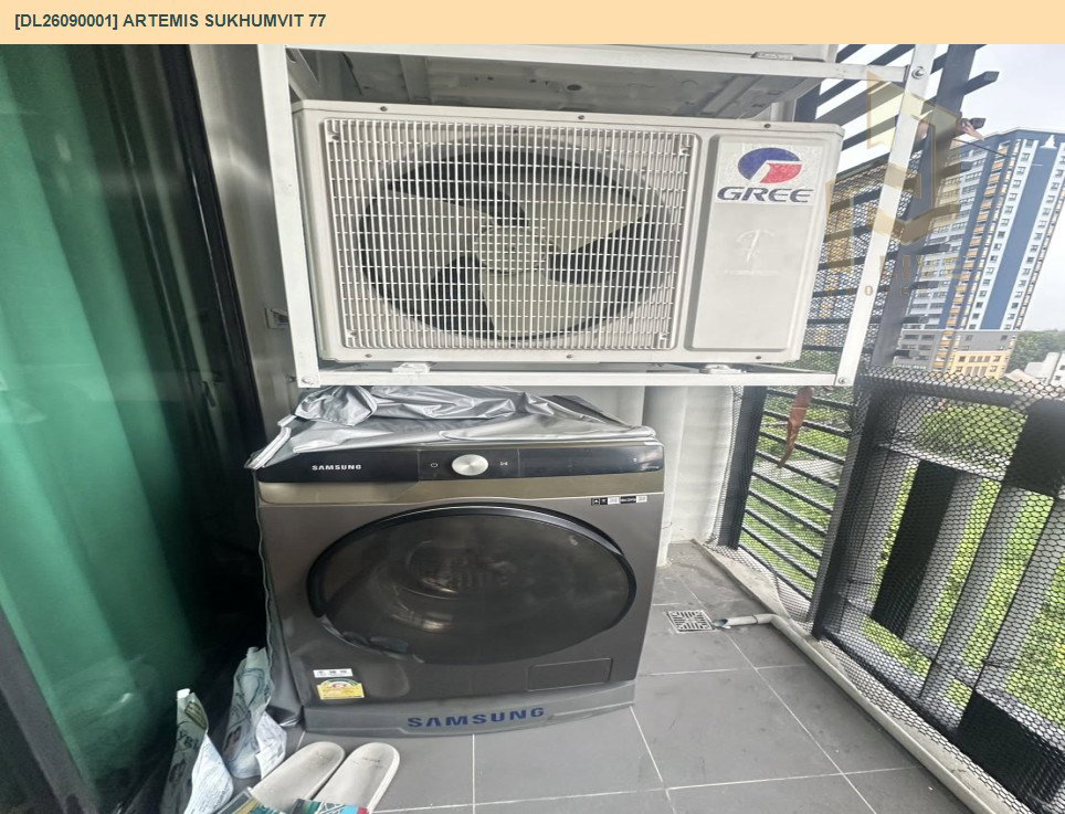 รูป DL26090001 ให้เช่าคอนโด อาร์ทีมิส สุขุมวิท 77 (Artemis Sukhumvit 77) ใกล้ BTS อ่อนนุช พร้อมเข้าอยู่ โทรด่วน 0638692663 LineID @952jdxxk - รูปที่ 8/10