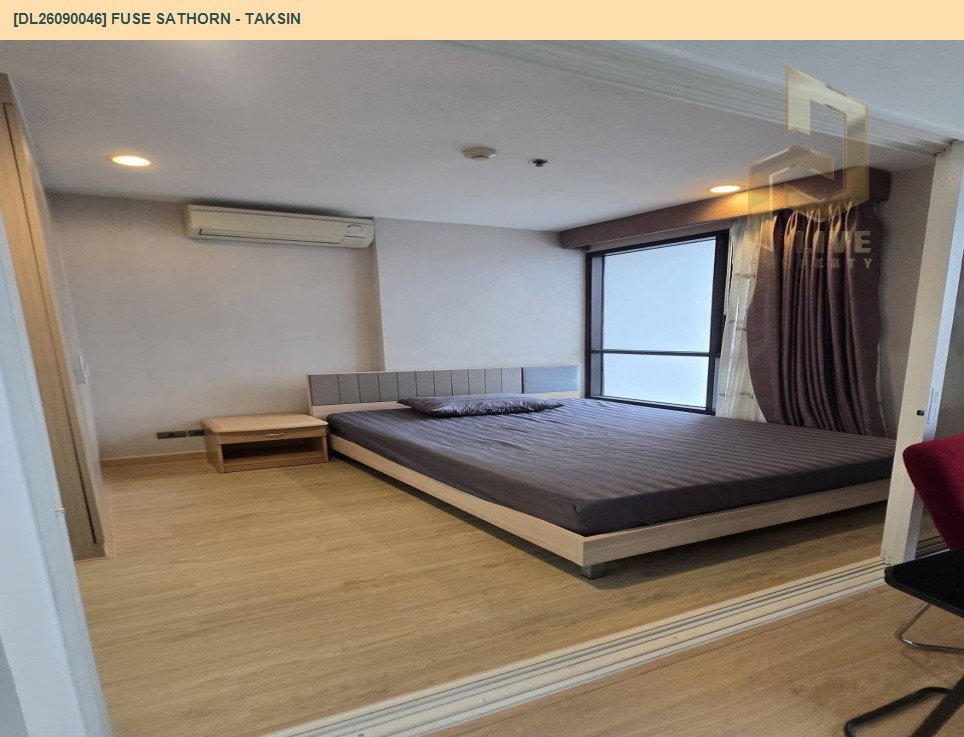 รูป DL26090046 ให้เช่าคอนโด ฟิวส์ สาทร - ตากสิน (Fuse Sathorn - Taksin) ใกล้ BTS วงเวียนใหญ่ พร้อมเข้าอยู่ โทรด่วน 0614453194 LineID @952jdxxk - รูปที่ 2/5