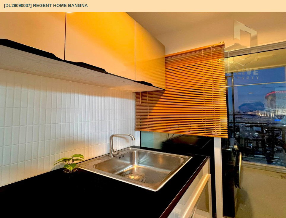 รูป DL26090037 ให้เช่าคอนโด รีเจ้นท์ โฮม บางนา (Regent home bangna) ใกล้ BTS บางนา พร้อมเข้าอยู่ โทรด่วน 0653619502 LineID @952jdxxk - รูปที่ 8/12