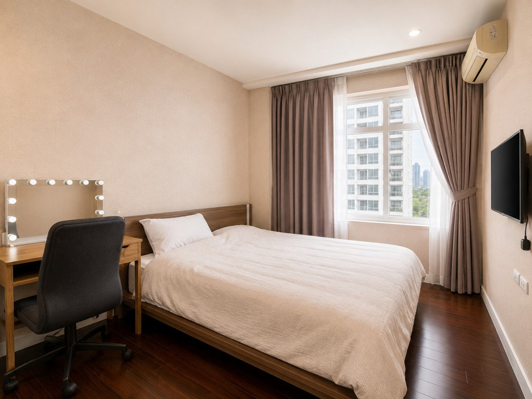รูป ขายคอนโด ชั้นสูง วิวสวย !! เซอร์เคิล คอนโดมิเนียม (Circle Condominium) 48 ตรม ชั้น 17 ใกล้ MRT เพชรบุรี - รูปที่ 5/9