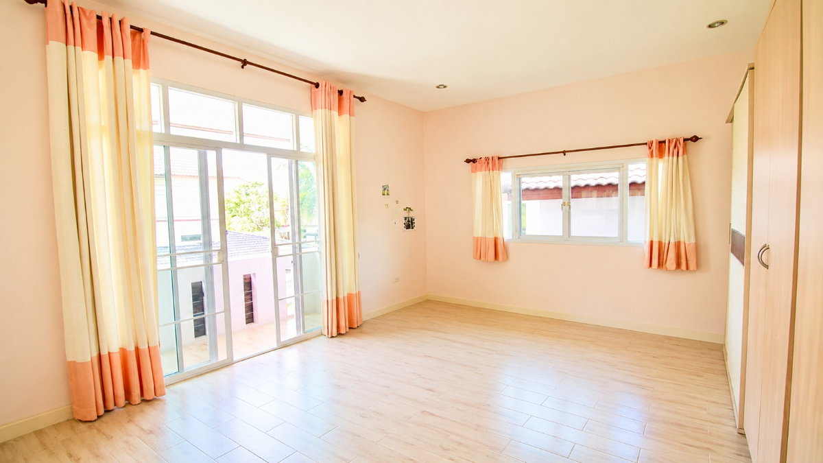 รูป ลดราคา!บ้านเดี่ยว 2 ชั้นหลังมุม 112 ตร.วา 5 ห้องนอน หมู่บ้านบ้านสวนสุขสิริ เนินพระ ใกล้ รพ.กรุงเทพระยอง - รูปที่ 33/40