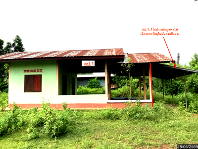 บ้านเดี่ยว อากาศอำนวย สกลนคร : บ้านเดี่ยว 972 ตร.วา อากาศอำนวย สกลนคร 1.2M