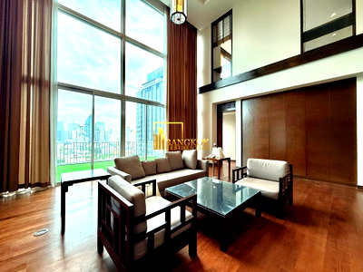Apartment building for rent Thong Lor 3 (Thong Lo 3) : Stunning 4 Bedroom Duplex Penthouse Apartment in Thonglor - BR0617AP