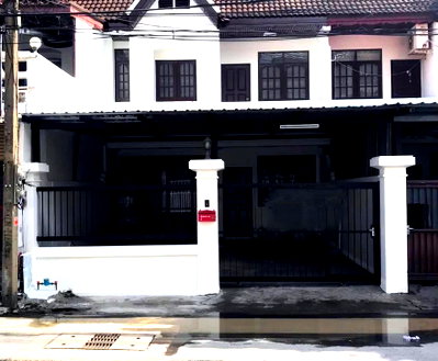 Townhouses for rent University of the Thai Chamber of Commerce : HK0622, Townhouse for rent 3 Br., Ratchada-Huaikhwang