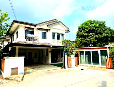 Houses for sale Sai Mai : For Sell House MANTANA LAKE WATCHARAPOL 2-story 4 bedroom 4 bathroom
