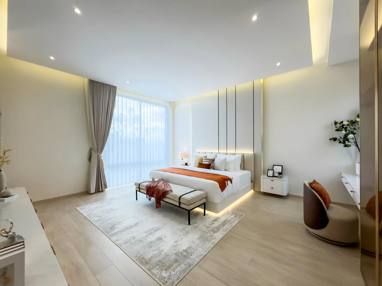 รูป 5 Bedroom Ultra Luxury Pool Villa for Sale Mabprachan Pattaya - รูปที่ 15/28