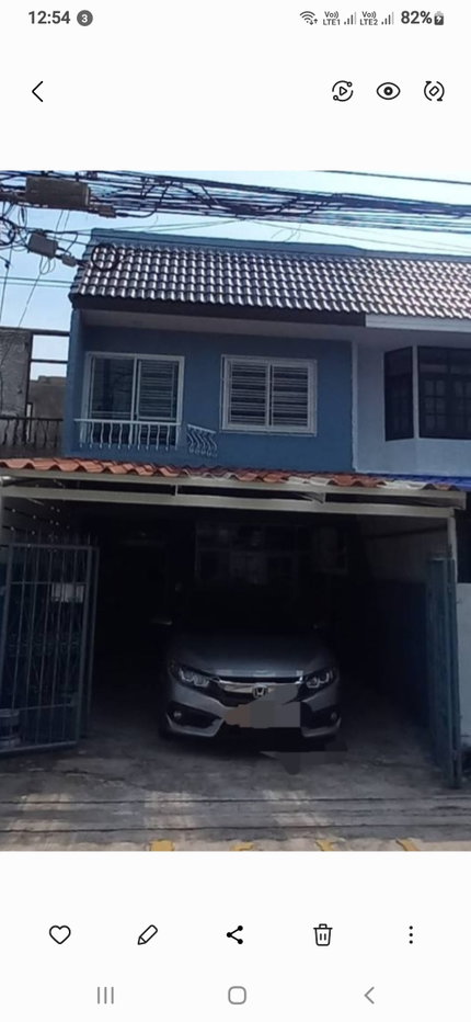 รูป ต้องการขายทาวเฮาอยู่ในหมู่บ้านทับแก้ว ใกล้สุขุมวิท - รูปที่ 1/1