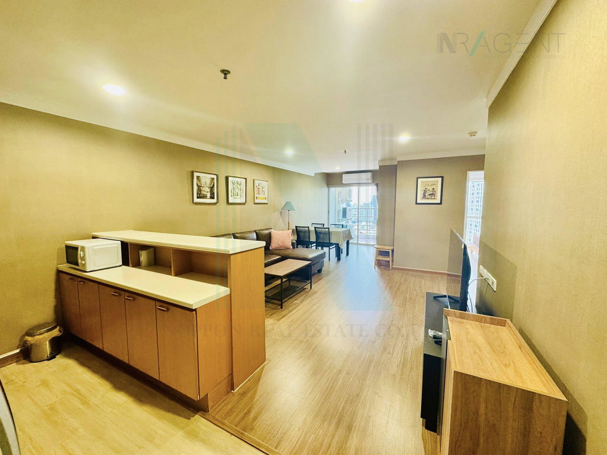 รูป 📌 ให้เช่าคอนโด คอนโด เดอะ วอเตอร์ฟอร์ด ไดมอน ทาวเวอร์ อาคาร 1 ชั้น 24 2 ห้องนอน ขนาด 70 ตรม ใกล้ ศูนย์การค้ามิราเคิลมอลล์ - รูปที่ 3/8