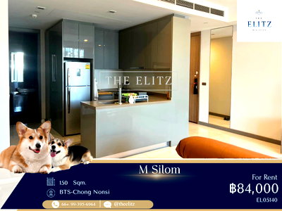 คอนโดให้เช่า : ✨ Rare Special Layout with Private Garden | Pet-Friendly Exclusive Residence - Highly Unique - Prime Silom ✨