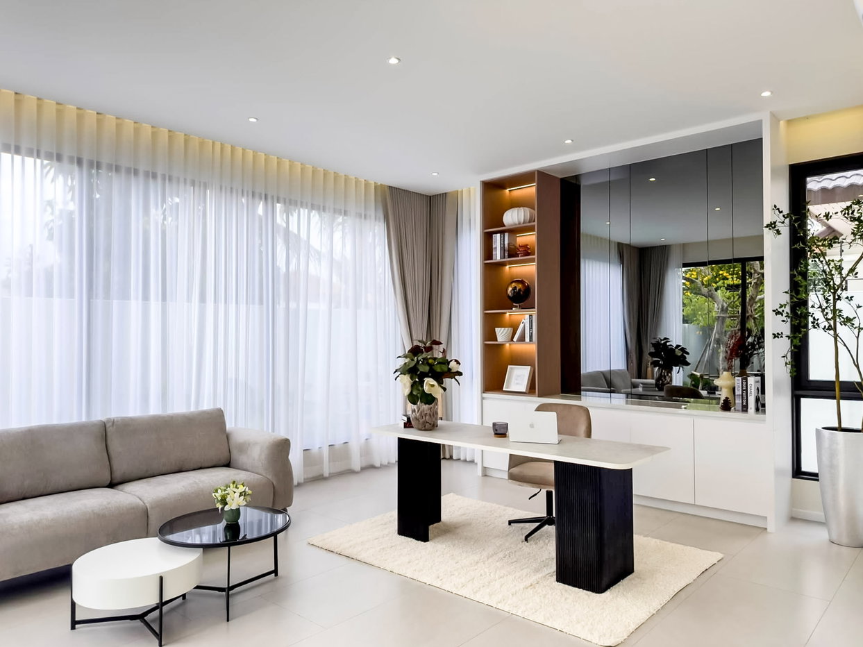 รูป 5 Bedroom Ultra Luxury Pool Villa for Sale Mabprachan Pattaya - รูปที่ 9/28