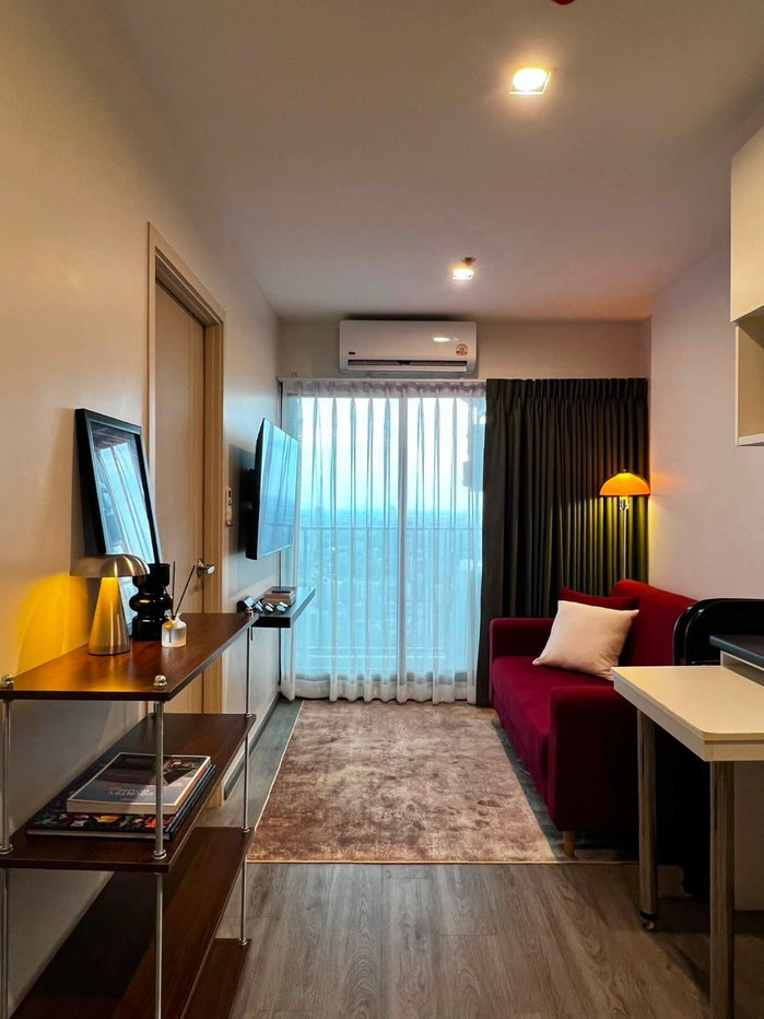 รูป [VR0778] 🔥 14,000/เดือน | Rich Park @ Triple Station ขนาด 29 ตร.ม. 1 ห้องนอน วิวโล่ง ติด ARL & MRT หัวหมาก 0M พร้อมอยู่ทันที! 🔥 - รูปที่ 7/9