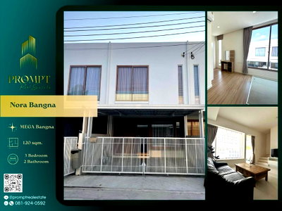 Houses for rent Bang Plee Samut Prakarn : MN04757 - Nora Bangna : MegaBangna 