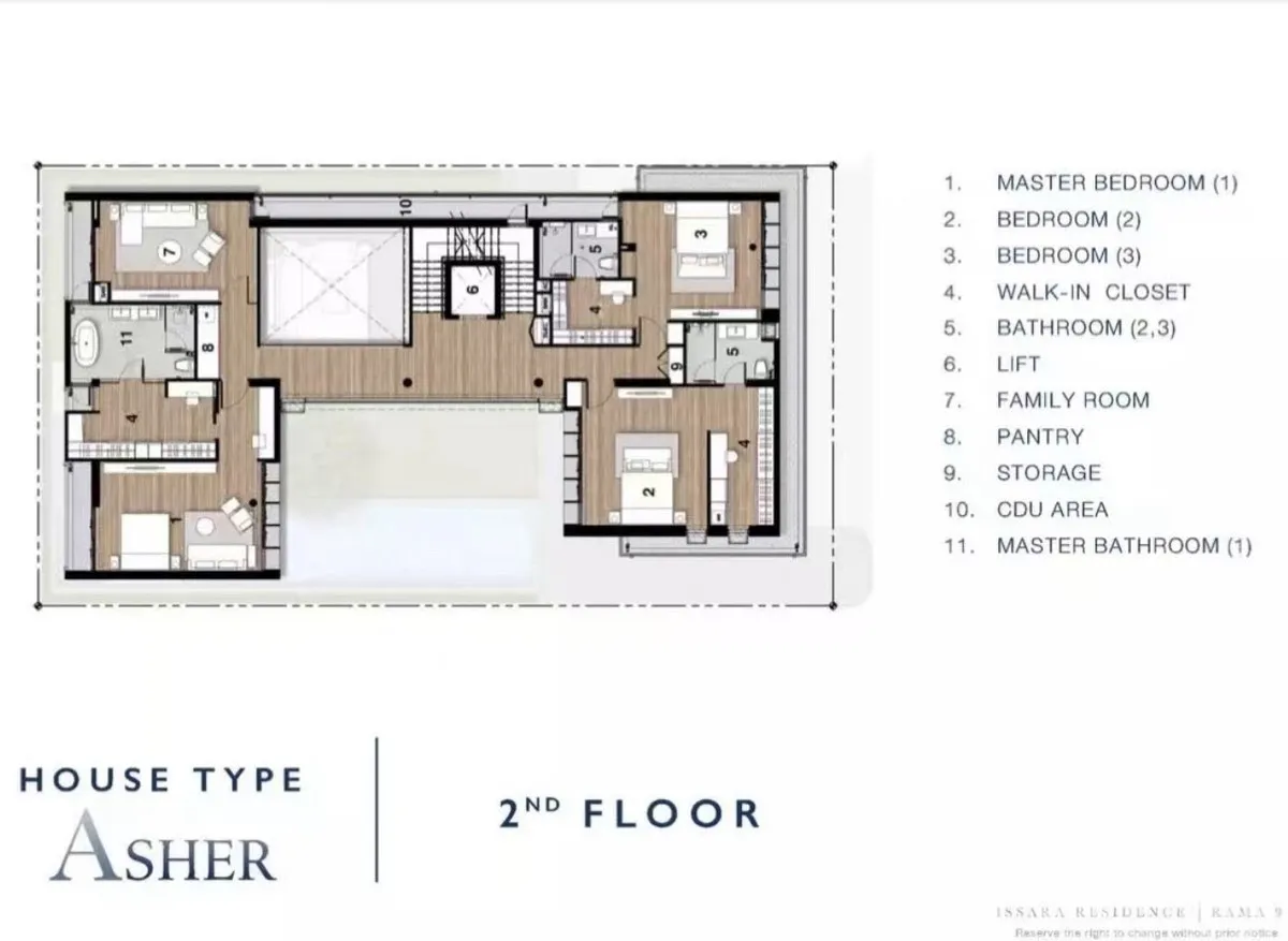 รูป บ้านเดี่ยวให้เช่า 5 ห้องนอน ในโครงการ อิสสระ เรสซิเดนซ์ พระราม9 6732856 - รูปที่ 24/25