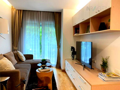 คอนโดให้เช่า : ให้เช่าคอนโด เรสซิเดนซ์ 52 อาคาร 1 ชั้น 2 2 ห้องนอน ขนาด 60.00 ตรม ใกล้ เกตเวย์ เอกมัย