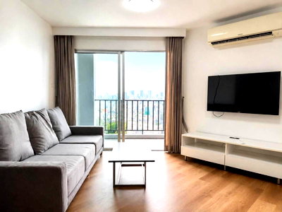 ขายคอนโด : Belle Grand Rama 9 | 1 Bed 1 Bath Spacious Unit | On-site Shopping Mall, Near MRT & Central Rama 9 # AS-7579