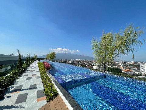 🏙️ ขายด่วน! คอนโด Astra Sky River ช้างคลาน ห้องมุมชั้น 14 วิวดอยสุเทพ 📞 063-6649056