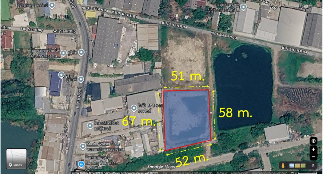 รูป ขาย ที่ดิน เทพารักษ์ ซอยขจรวิทย์ เนื้อที่ 2 ไร่ - รูปที่ 2/2
