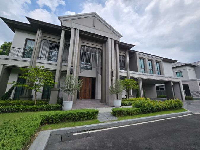6-bed house for sale, 817 sqm, 190 sq wah, Grand Bangkok Boulevard Pinklao - Kanchana