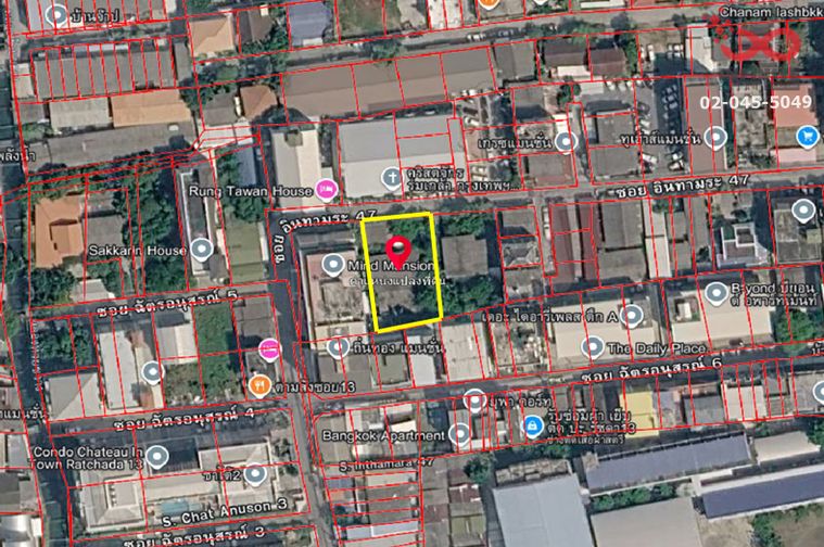 ขายที่ดิน 175 ตร.ว. เขตดินแดง
