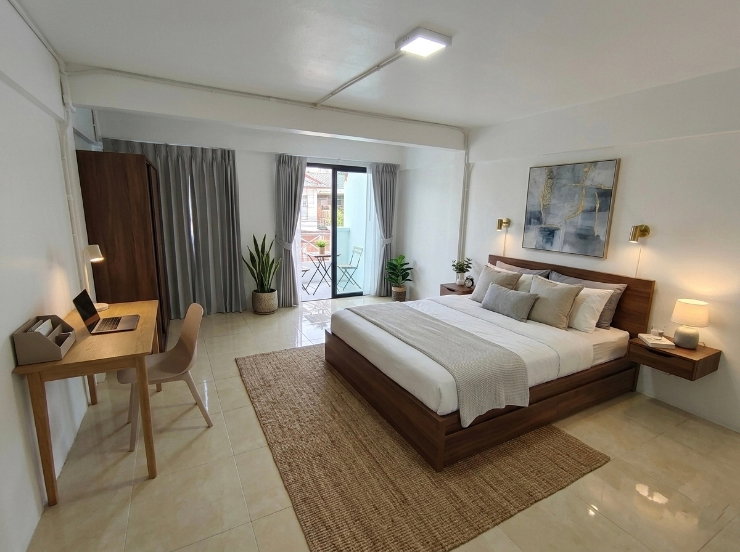 รูป For Rent ให้เช่าทาวน์โฮม3 ชั้น4ห้องนอนสภาพใหม่ เฟอร์นิเจอร์พร้อมเครื่องใช้ไฟฟ้า พร้อมอยู่🏕 - รูปที่ 14/18
