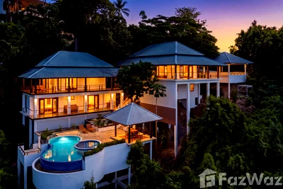 Houses for sale Ko Samui Surat Thani : 3 Bedroom Villa for sale in Maenam, Surat Thani  6734694