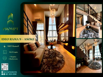 คอนโดให้เช่า : IJ03929 - IDEO RAMA 9 – ASOKE : BTS ASOKE