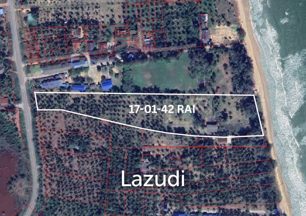 รูป ที่ดินติดทะเล 17-1-42ไร่ ใน บางสะพานน้อย - รูปที่ 2/8