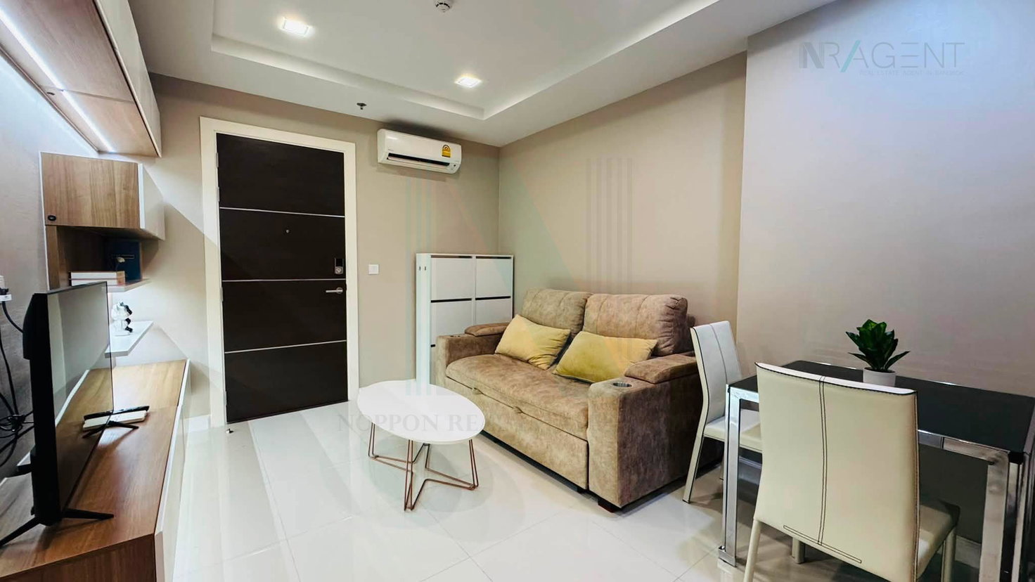 รูป ให้เช่าคอนโด เดอะ เมโทรโพลิส สำโรง อินเตอร์เชนจ์ อาคาร A ชั้น 22 1 ห้องนอน ขนาด 35 ตรม ใกล้ BTS สำโรง - รูปที่ 1/8