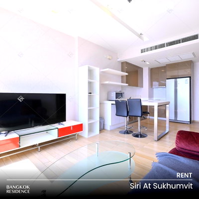 คอนโดให้เช่า : เช่าคอนโด 💎 Siri At Sukhumvit 2นอน 70ตร.ม. 45k 🔥 ราคาดี ติด BTS ทองหล่อ 