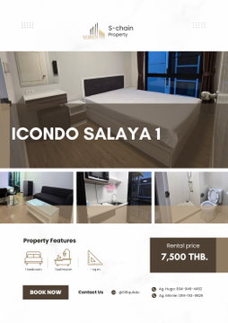 🌿✨ For rent 🏡 iCondo Salaya 1 ✨ NO-023